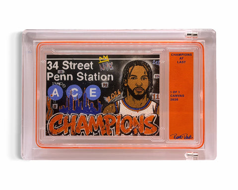 Champions at Last  1/1 Fine Card Art