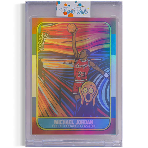 Jordan x Munch, 2025 Foil Card Art