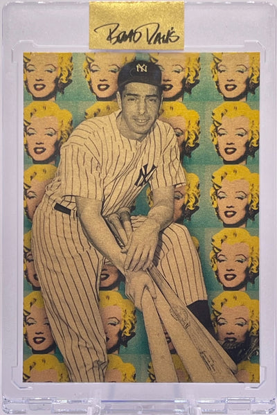 DiMaggio x Warhol 1/1 Gold Card Art