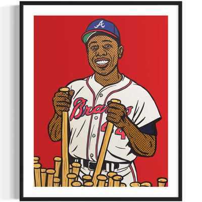 Henry Aaron, 2025 11x14 Giclee Print