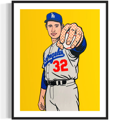 Sandy Koufax, 2025 11x14 Giclee Print