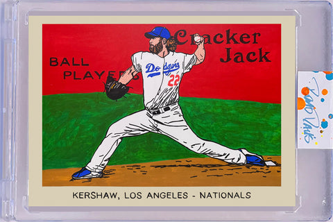 Clayton Kershaw Cracker Jack, 2025 Card Art