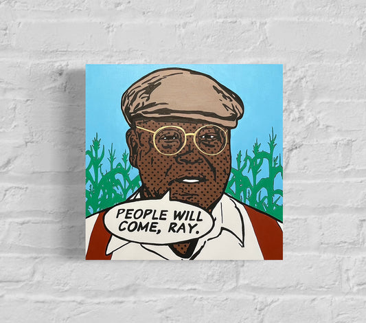 "People Will Come, Ray." Canvas Print