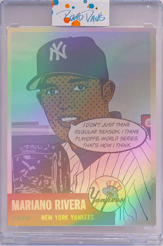 Mariano Rivera 1953 “Throwbacks” Card Art Foil /5