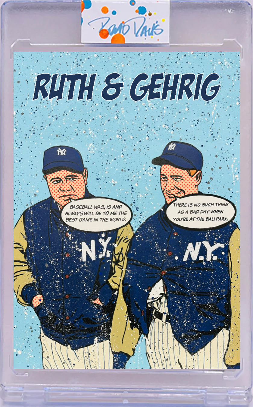 Ruth & Gehrig Card Art