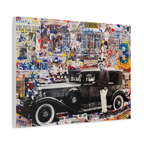 Babe Ruth, 2025 18x24 Canvas Print