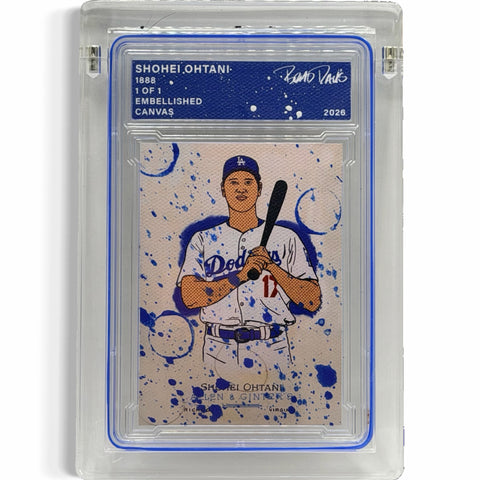 Shohei Ohtani 1888 1/1 Fine Card Art