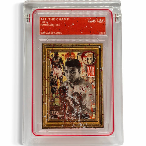 Ali: The Champ 1/1 Fine Card Art
