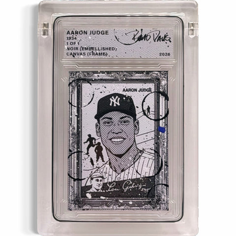Aaron Judge 1934 1/1 Fine Card Art