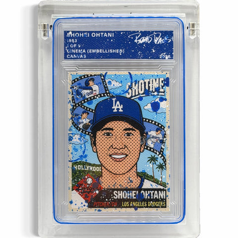 Shohei Ohtani 1953 1/1 Fine Card Art