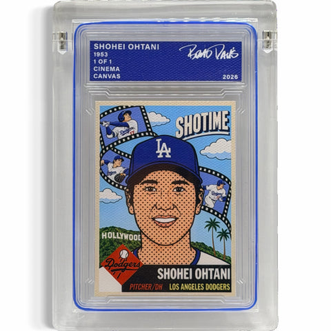 Shohei Ohtani 1953 1/1 Fine Card Art