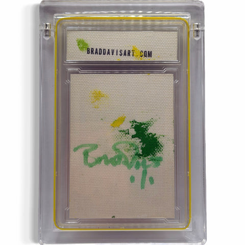 Rickey Henderson 1/1 Fine Card Art