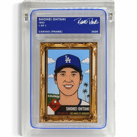 Shohei Ohtani 1953 1/1 Fine Card Art