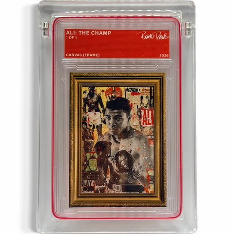 Ali: The Champ 1/1 Fine Card Art