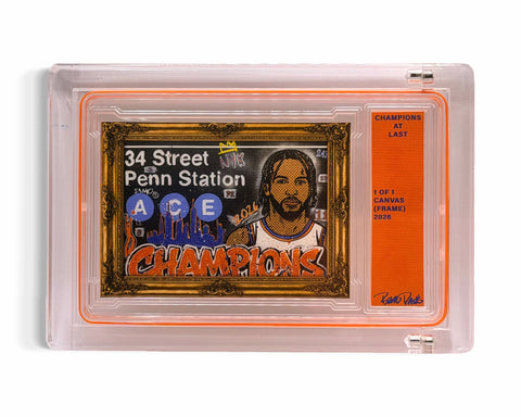Champions at Last  1/1 Fine Card Art