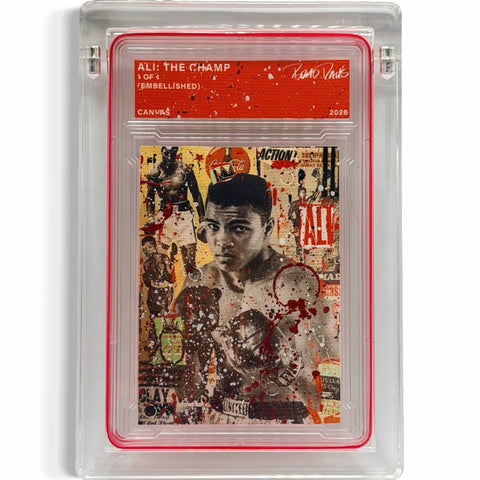Ali: The Champ 1/1 Fine Card Art