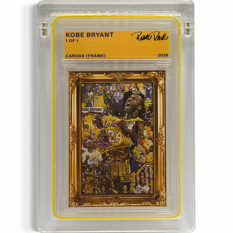 Kobe Bryant 1/1 Fine Card Art