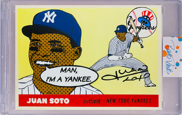 Juan Soto 1955 "Throwbacks" Card Art