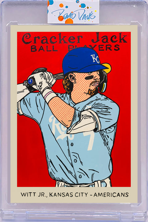 Bobby Witt Jr. Cracker Jack, 2025 Card Art