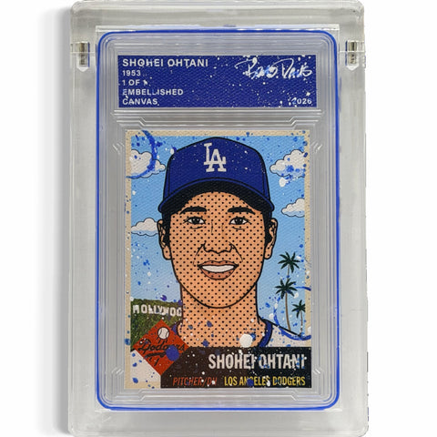 Shohei Ohtani 1953 1/1 Fine Card Art
