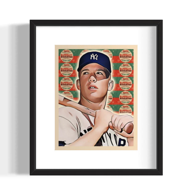 Mickey Mantle 1952, 2023 Giclee Print