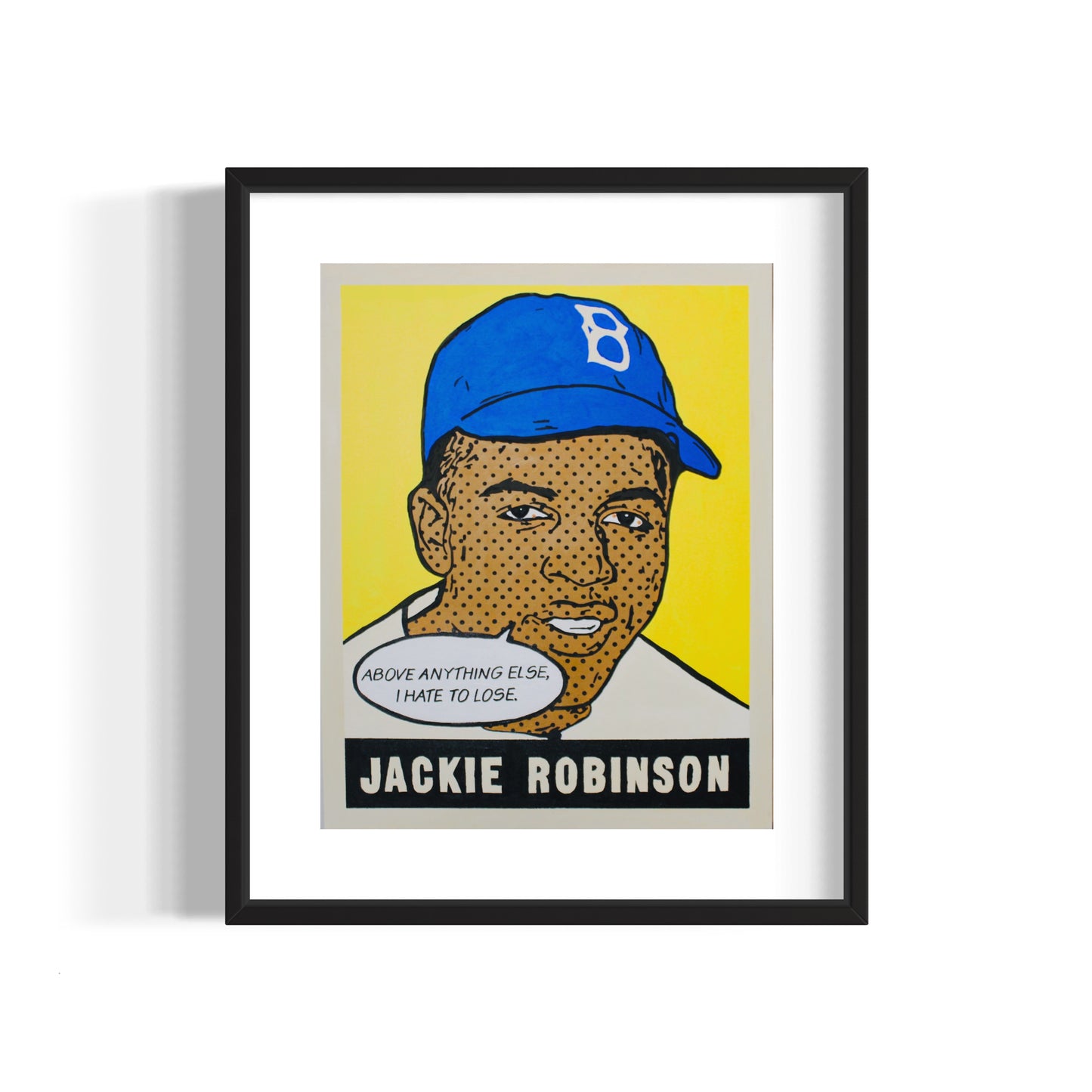 Jackie Robinson 1948 “If Cards Could Talk” Series, 2023 Giclee Print
