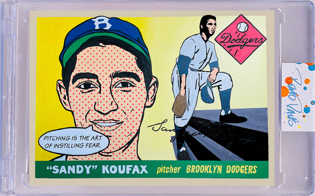 Sandy Koufax “Holy Grails” Series Card Art /10