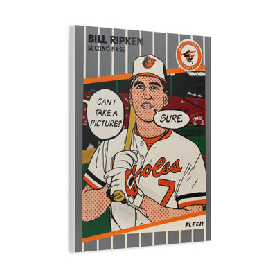 Billy Ripken 1989 Gallery Wrapped Canvas Print /5