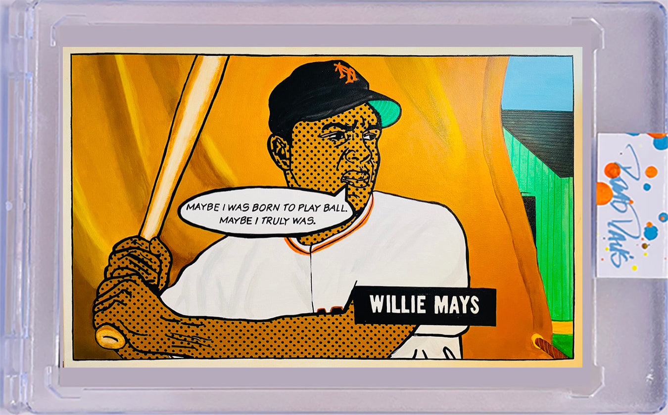 Willie Mays 1951 “Holy Grails” Series Card Art /10