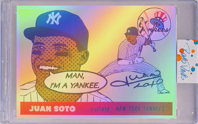 Juan Soto 1955 "Throwbacks" Card Art Foil /5