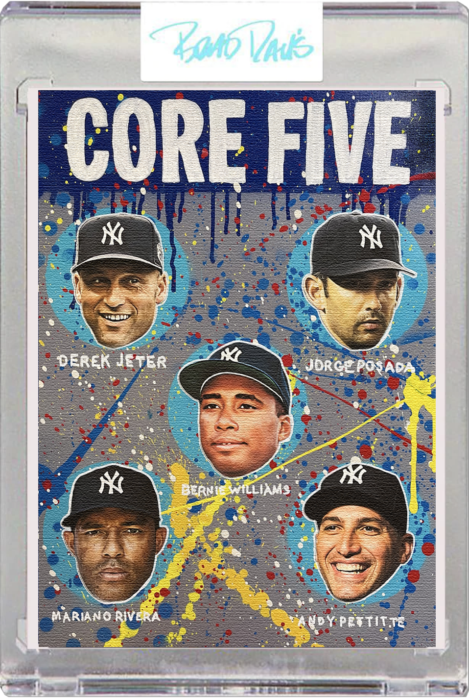Core Five Canvas Card