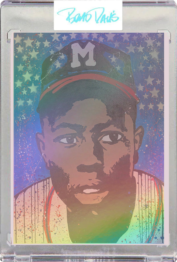 Hank Aaron "American Hero" Series Foil /5