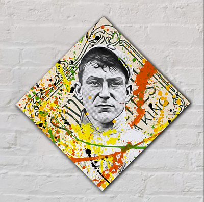 Nap Lajoie, 2022. 1/1 Original Art on 12X12 Wood Panel