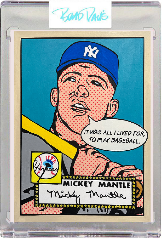 Mickey Mantle "If Cards Could Talk"