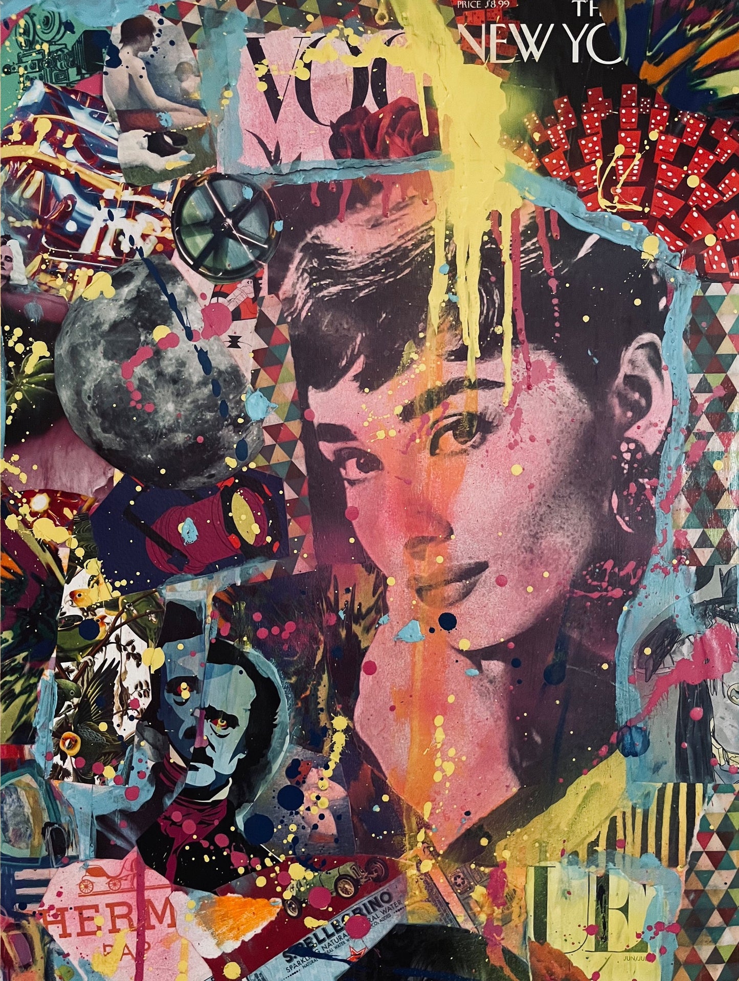 Audrey Hepburn Giclee Print