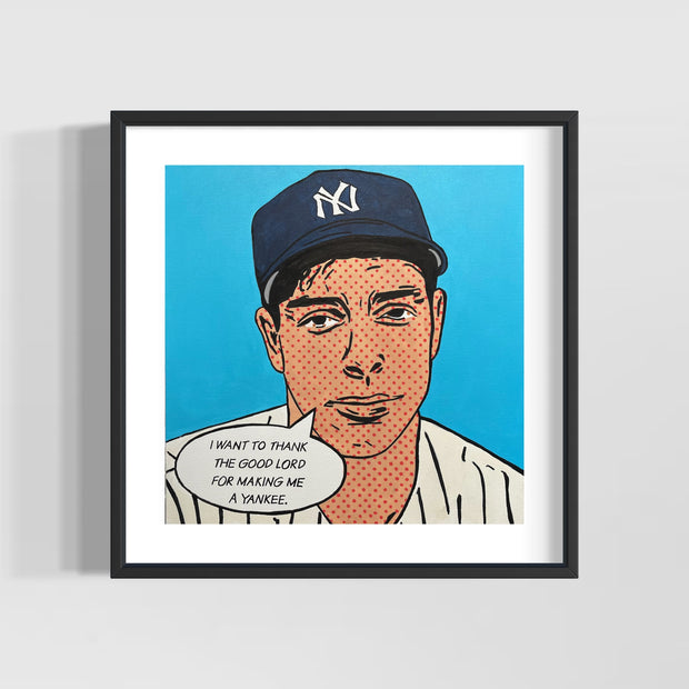 Joe DiMaggio Portraits Series, 2022 Giclee Print