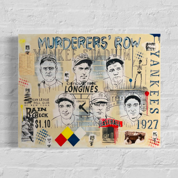 Murderers’ Row 1/1 16x20 Canvas Print