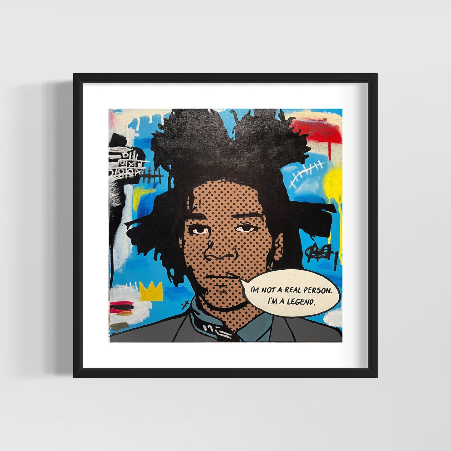 Basquiat Portraits Series, 2022 Giclee Print