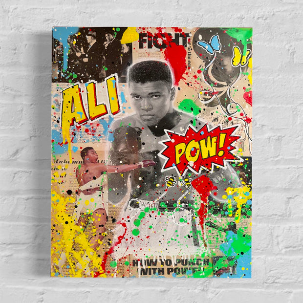 Muhammad Ali 1/1 16x20 Canvas Print