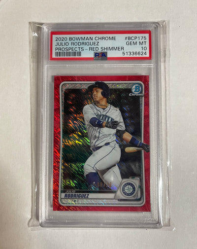 JRod 2020 Bowman Red Shimmer