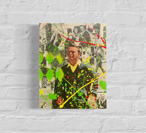 Arnold Palmer, 2022. Original 1/1 Art on 11x14x1.5in canvas.