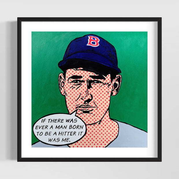 Ted Williams “Portraits” Series, 2023 Limited Edition Giclee Print