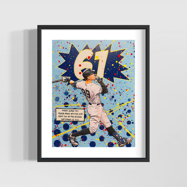 Aaron Judge 61, 2022 Giclee Print