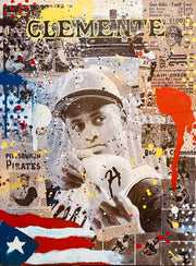 Roberto Clemente Giclee Print